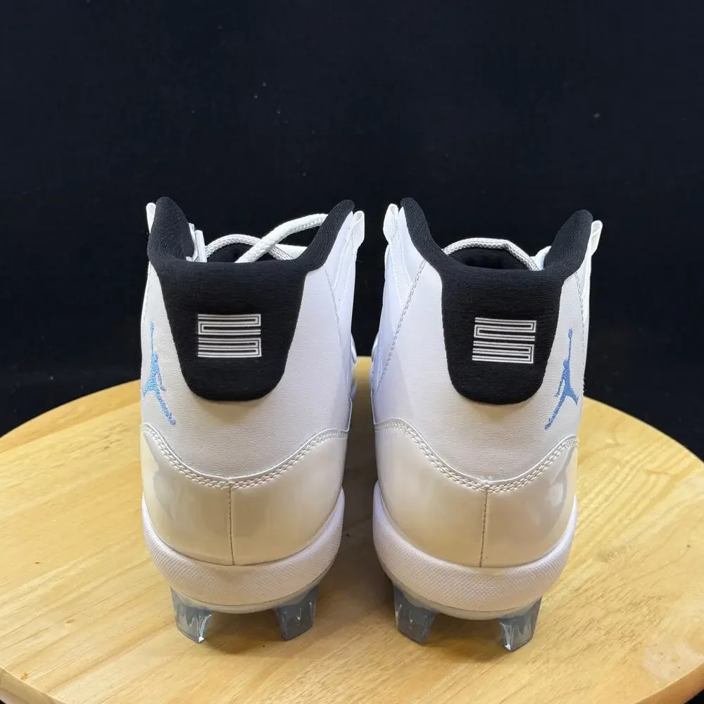 Size 11.5M- Jordan 11 Retro MCS Baseball Cleats White/Legend Blue HM7326-104